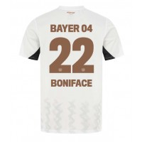 Billiga Bayer Leverkusen Victor Boniface #22 Borta fotbollskläder 2024-25 Kortärmad